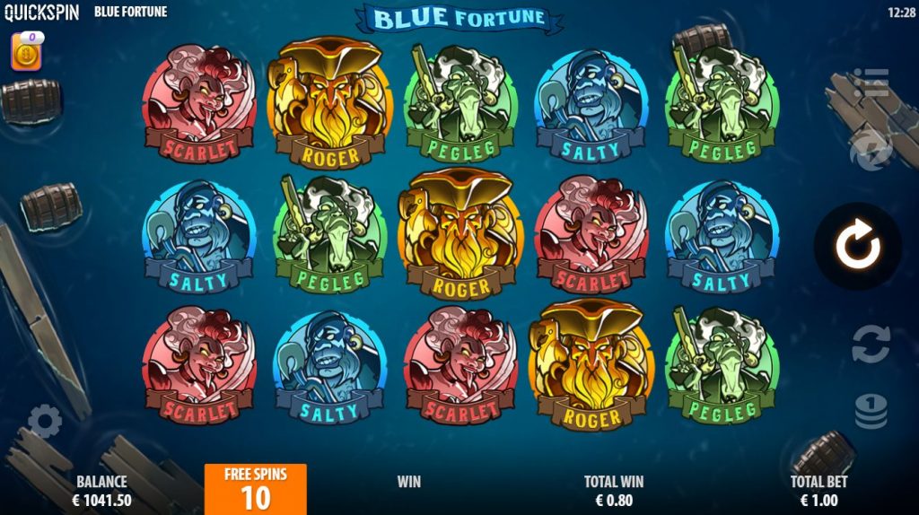 Blue Fortune game